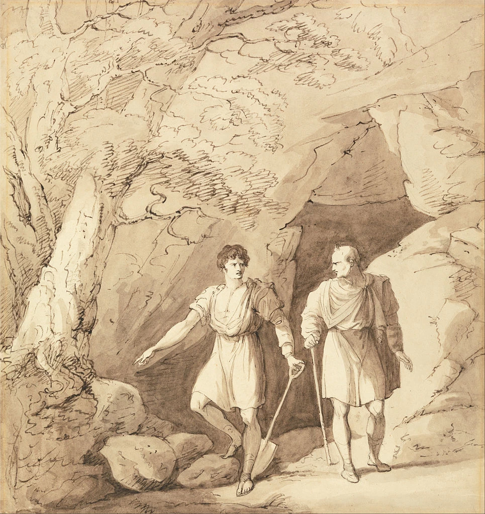 Alcibiade e Timone - Yale Center for British Art, New Haven